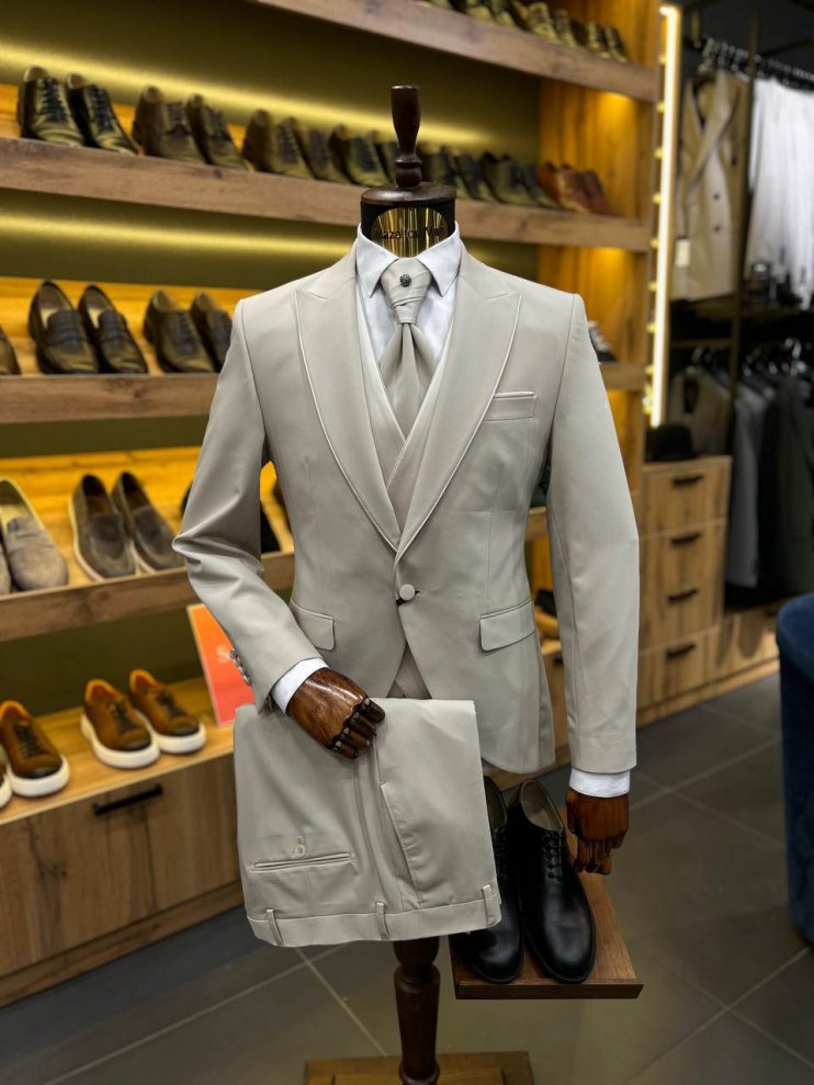 Смокинг MAZALTOVMAN 3-ка Бежевый премиум