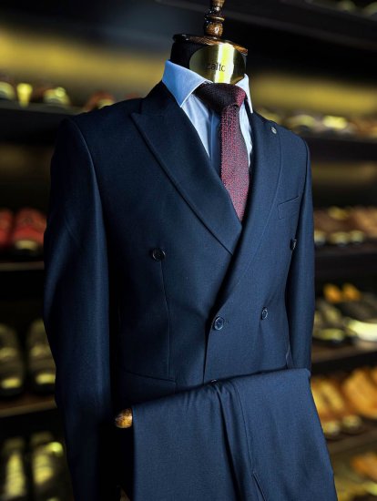 Костюм MAZALTOVMAN 2-ка Синий двубортный