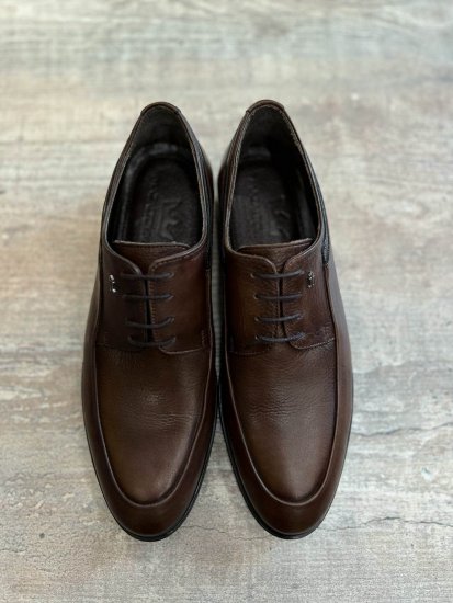 Дерби MAZALTOVMAN Коричневые кожаные
