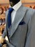Костюм MAZALTOVMAN 3-ка премиум Серый в полоску